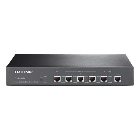 Router Tp-link Tl-r480t+ Multwan 5p Wan/lan 4 