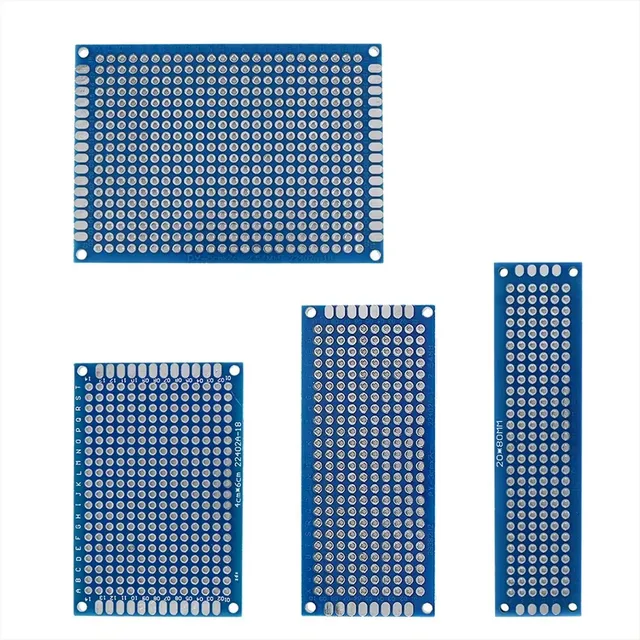 4 X Placas Pcb Soldables, Doble Cara, Electrónica Prototipos