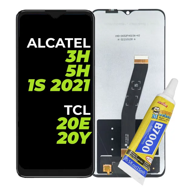 Modulo Pantalla Para Alcatel 3h 5h 1s Tcl 20e 20y + Pegam