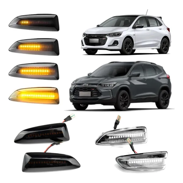 Pisca Lateral Seta Sequencial Led Onix Tracker Nova Montana