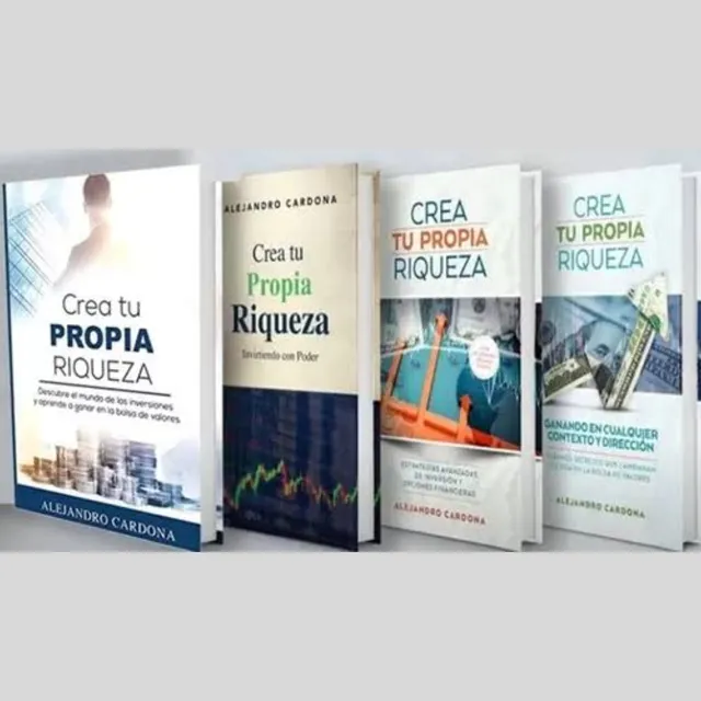 Packx4- A Color- Crea Tu Propia Riqueza- Alejandro Cardona