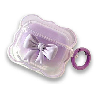 Funda Para AirPods 1/2/3/pro Estilo Coquette Moño Colores Funda Para AirPods 1/2/3/pro Estilo Coquette Moño Colores