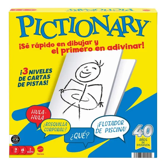 Juego Pictionary 40 Aniversario