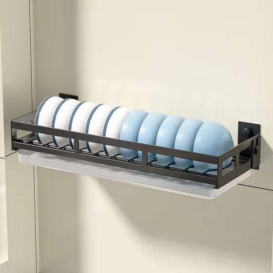 Rejilla Para Secar Plato Montada Pared Escurreplato Acero No