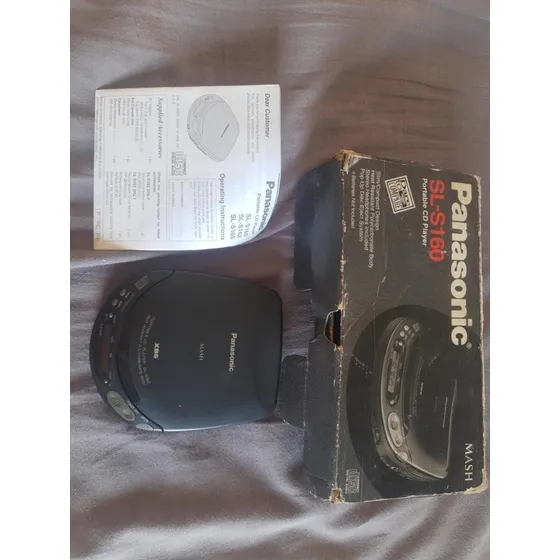 Discaman Sl-160 Panasonic Peças Não Funciona Leia Descrição