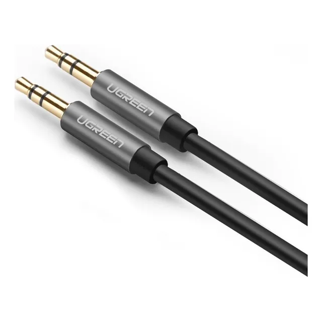 Cable de audio estéreo P2 negro con 5 metros Ugreen