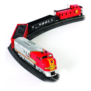 Tren Eléctrico Bachmann Santa Fe Flyer Escala Ho Completo Tren Eléctrico Bachmann Santa Fe Flyer Escala Ho Completo