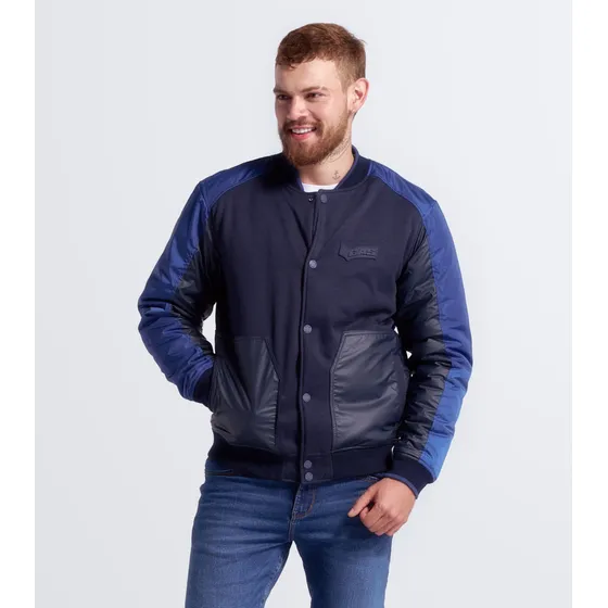 Chaqueta Bomber Para Hombre Gas