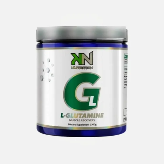 Glutamina 300gr L-glutamine 60 Serv Kn Nutrition Importada