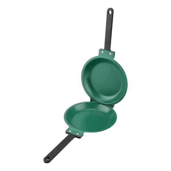 Sartén De Joyzan Doble Freír, Flip De Panqueques Plegable De