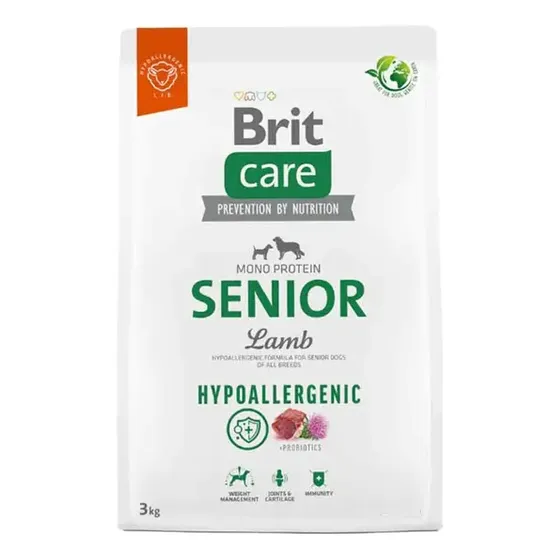 Brit Care Senior Perro Cordero Hipoalergénico 3kg Alimento Seca | Cuotas sin interés