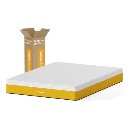 Sleepcalm Original 138x188cm Colchão Casal Branco