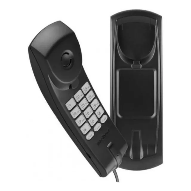 Telefone Gôndola Branco Intelbras Tc 20 Mesa Parede Com Fio