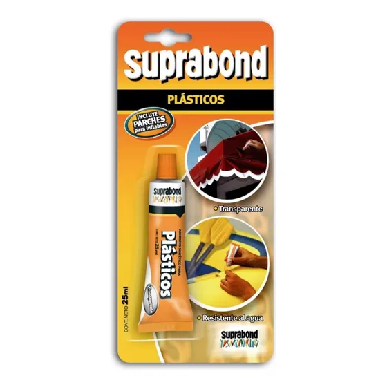 Pegamento Para Plásticos Suprabond 25ml Transparente