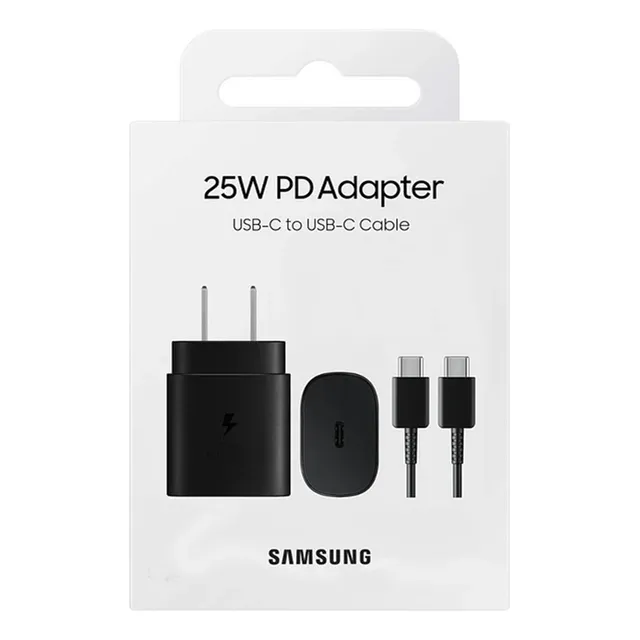 Samsung 25W Tipo C Negro De Pared Con Cable