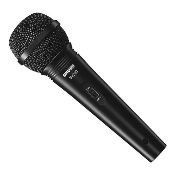 Micrófono Shure Sv200 Original Alambrico Profesional