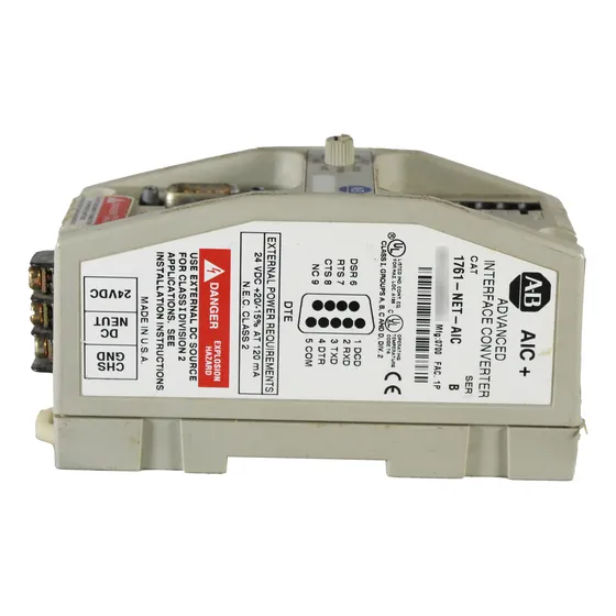 1761-net-aic Allen Bradley Acny Used