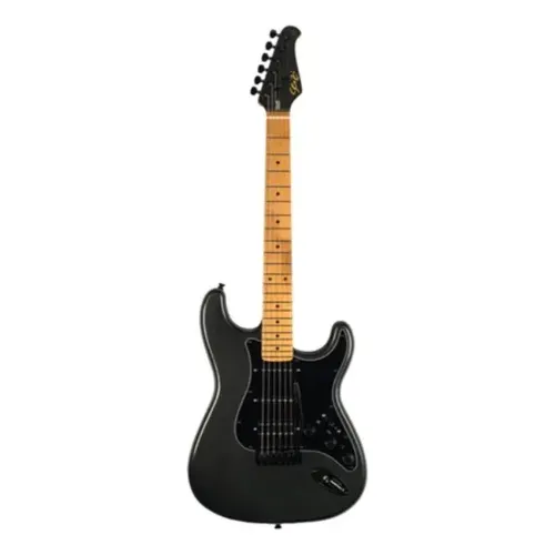 Guitarra Aria Pro II MAC-STD HSS Metallic Black 6 Cordas