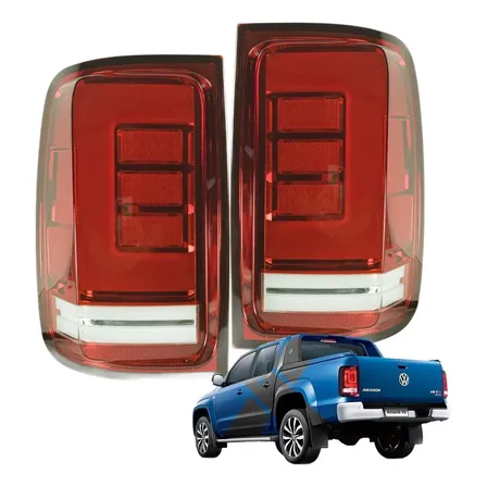 Lanterna Amarok 2022 Full Led Vermelha Direito Vermelho