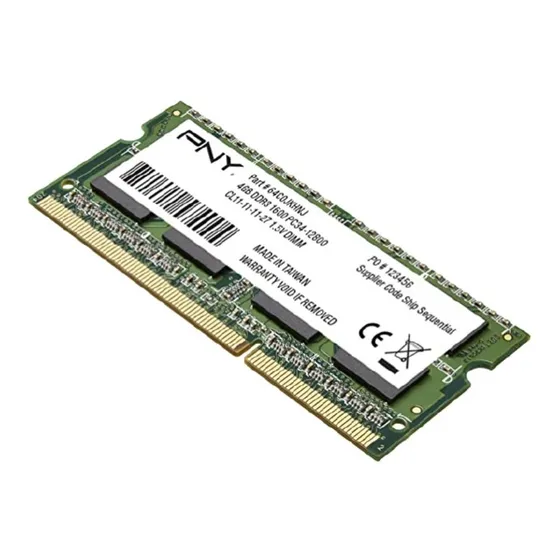 Memoria Ram Pny Performance 4gb Ddr3 1600mhz Sodimm Laptop
