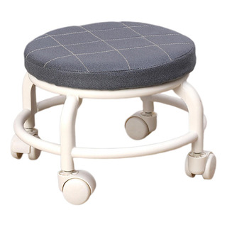 Mini Taburete Móvil Resistente Y Resistente Con Asiento Mini Taburete Móvil Resistente Y Resistente Con Asiento