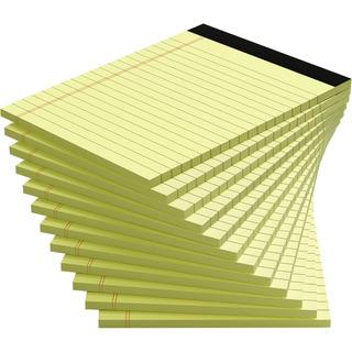 Blocs De Notas Amarillos, Paquete De 12 Blocs De Notas ... Blocs De Notas Amarillos, Paquete De 12 Blocs De Notas ...