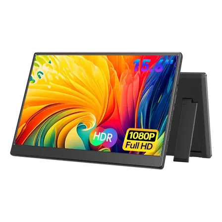 Monitor Gamer Ips 15.6'' Hdr Tela Portátil 127/220v Hdmi Preto 127/220v
