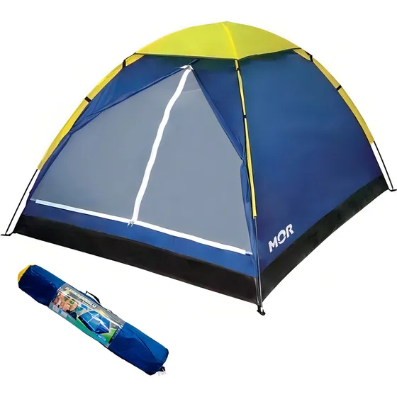 Barraca De Acampamento Até 4 Pessoas modelo Iglu Azul Mor - 4 Lugares