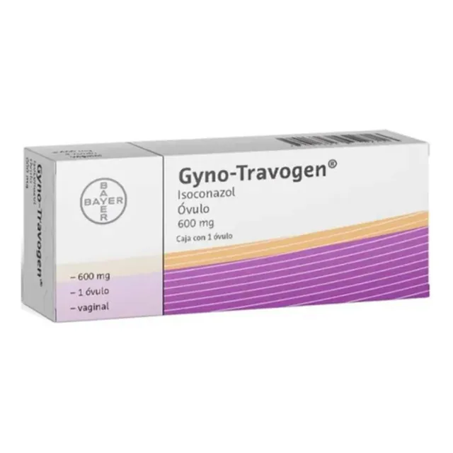 GYNO-TRAVOGEN 600 mg, 1 ÓVULO - Bayer de méxico, s.a. de c.v.