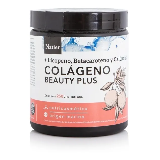 Colageno Hidrolizado+betacaroteno+licopeno Natier 250grs