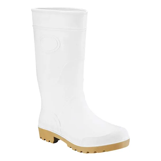 Bota Industrial Hombre Duramil Starplus Color Blanco D9