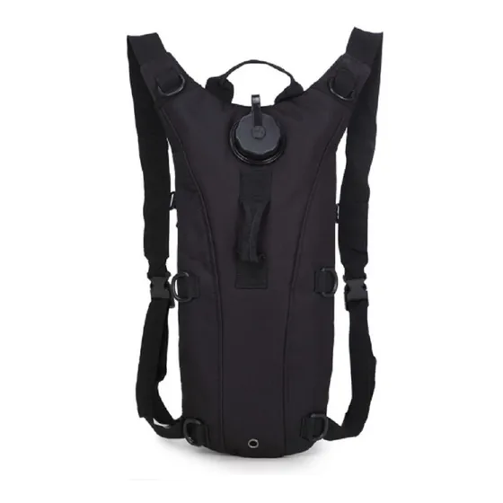 Mochila KMS Camelback color negro Liso