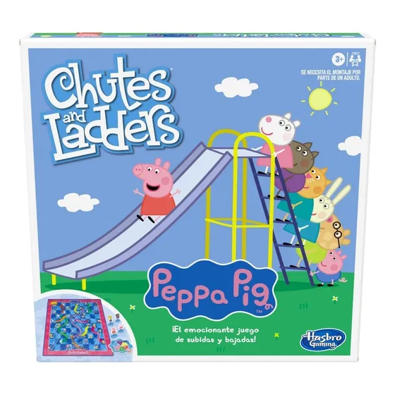 Juego Toboganes Y Escaleras Peppa Pig Hasbro