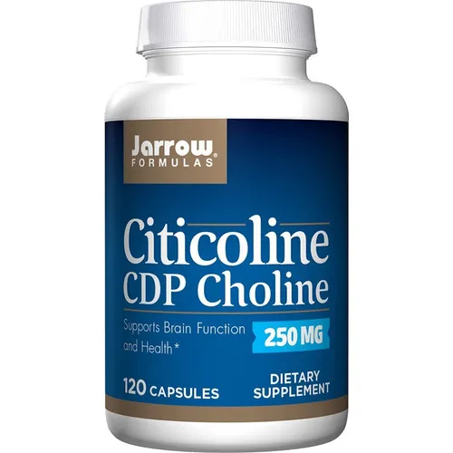 Jarrow Formulas, Cdp Choline Citicolina, 250mg, 120 Caps Sabor Sin Sabor