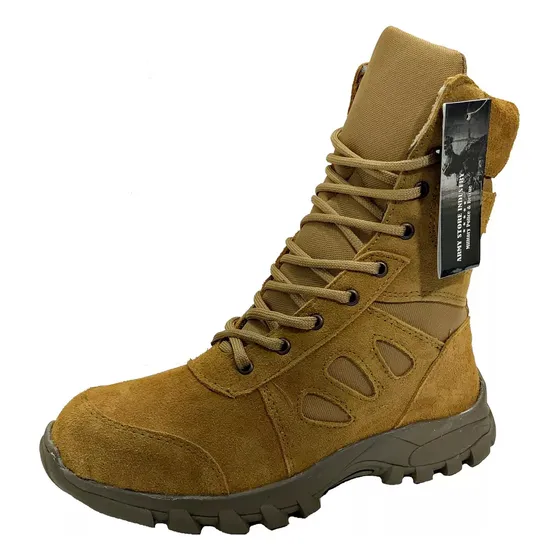 Botas Tacticas Safari Rams Color Coyote Antiderrapante