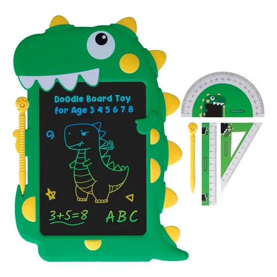 Pizarron Tablet Magico Lcd Niños Juguete Dibujar Dinosaurio