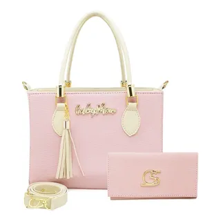 Kit Bolsa Feminina Gs Bicolor Transversal Linda Tradicional Kit Bolsa Feminina Gs Bicolor Transversal Linda Tradicional
