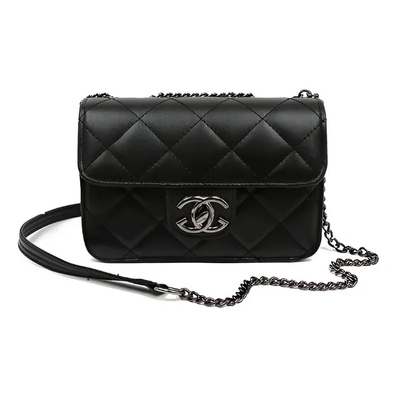 Bolso Cartera Genérico Mujer Bandolera Semi Cuero