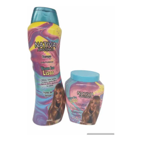 Kit Shampoo Y Tratamiento Vivan Los Liso - mL a $11