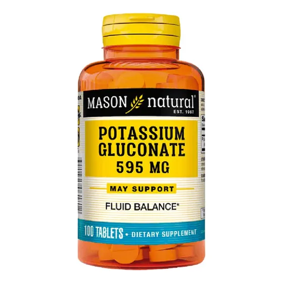 Gluconato De Potasio 595mg - Mason X100 Tab Sin Sabor