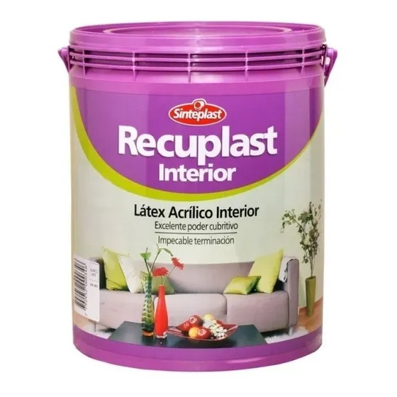 Recuplast Interior Látex Bco. X 4 Lts Prestigio
