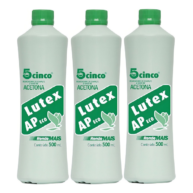 Kit 3 Lutex Ap Eco Cinco - O Mais Vendido - Não Mancha -top