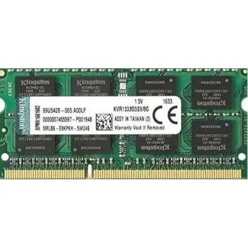Memoria Ram Ddr3 8gb 1333-10600 Laptop Kingston