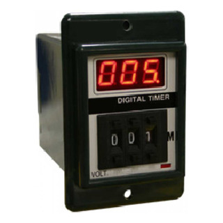 Timer D 999 Min, Manual, 110vca, 2 Contactos 5amp., 8 Pines Timer D 999 Min, Manual, 110vca, 2 Contactos 5amp., 8 Pines