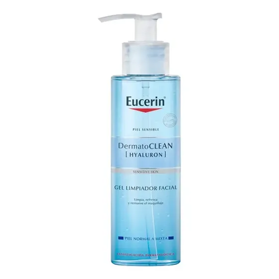 Gel Limpieza Facial Eucerin Dermatoclean Hyaluron 200ml\u002F206g Tipo De Piel Normal | Cuotas sin interés