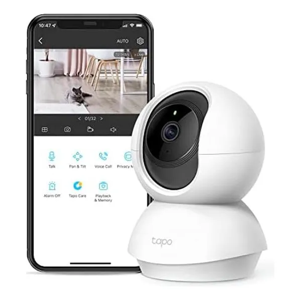 Tp-link Tapo Cámara De Seguridad Para Monitor De Bebé, De De