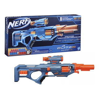 Lanzador Eaglepoint Rd-8 Nerf Elite 2.0, 16 Dardos, +8 Años Lanzador Eaglepoint Rd-8 Nerf Elite 2.0, 16 Dardos, +8 Años