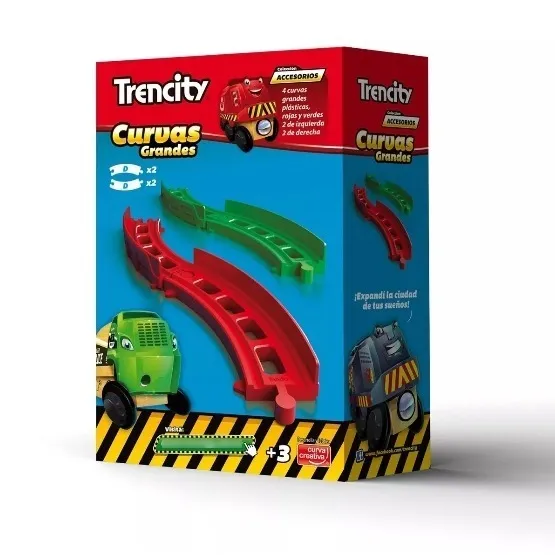 Trencity Kit De Curvas Grandes Accesorios Tren 2020