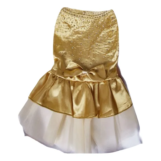 Vestido Disfraz Para Gato O Perro Chico Fiestabella Y Bestia