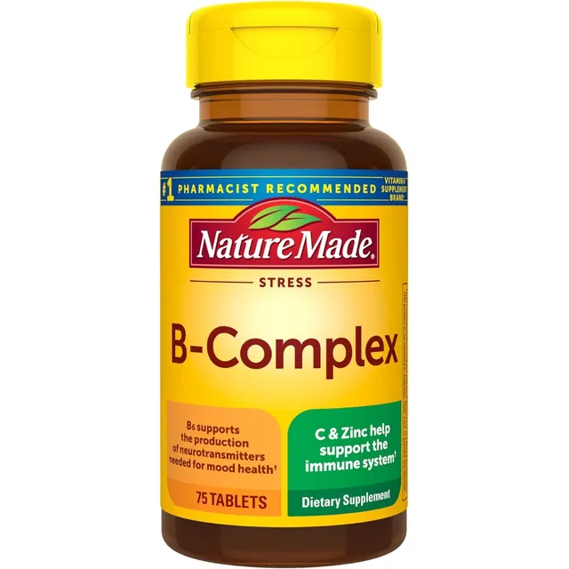 Complejo B Stress Nature Made 75 Tabletas